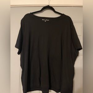 Casual Black Tee Rebecca Malone